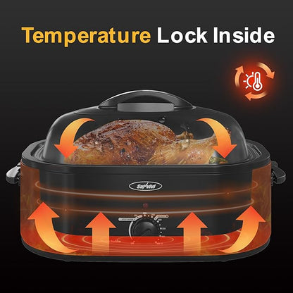 Sunvivi Roaster Oven, Electric Roaster Oven