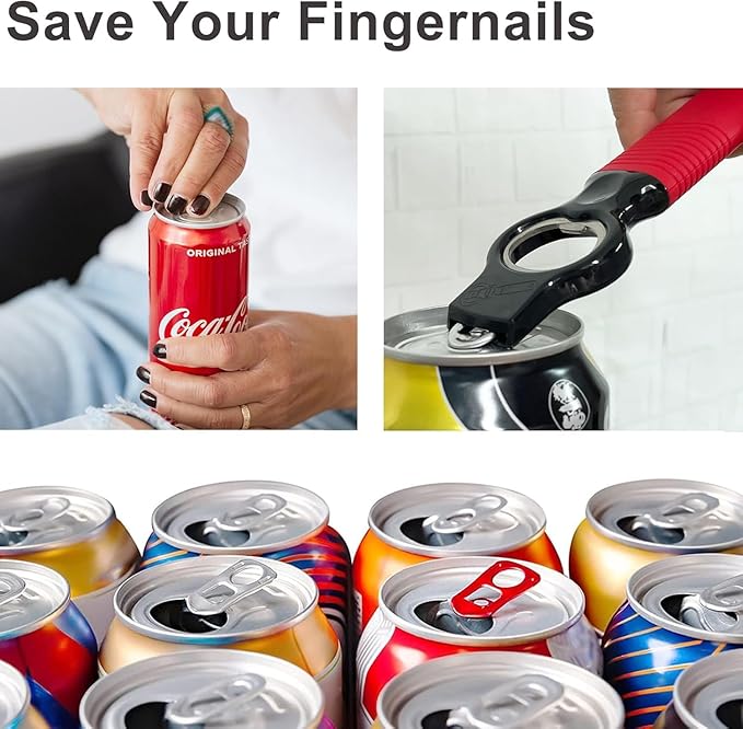 2-Pack Soda Can Opener and Beer Bottle Opener Bartender