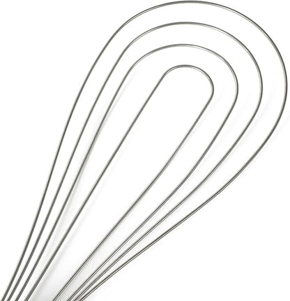 Martha Stewart Richburn 2pc 12" Stainless Steel Balloon & Flat Whisk