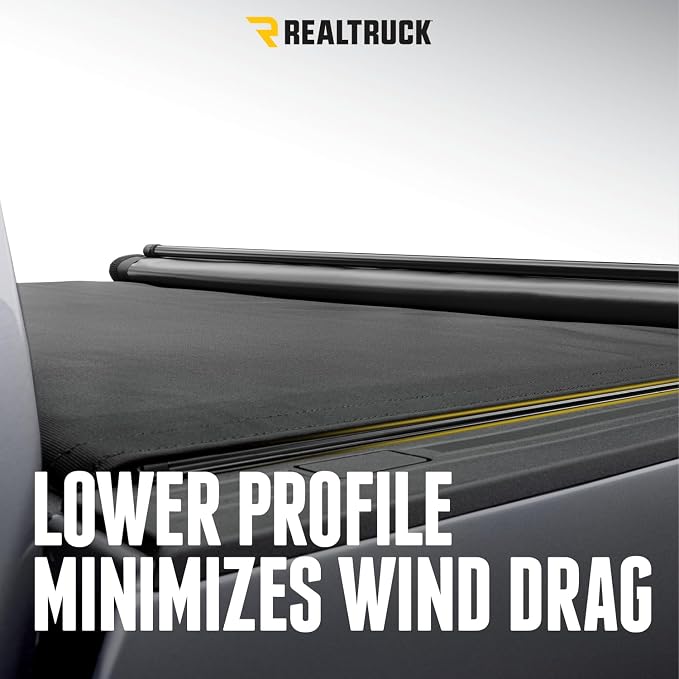 RealTruck TruXedo Pro X15 Soft Roll Up Truck Bed Tonneau Cover | 1485901 | Fits 2019 - 2024 Dodge Ram 1500, Does Not Fit w/ Multi-Function (Split) Tailgate 5' 7" Bed (67.4")