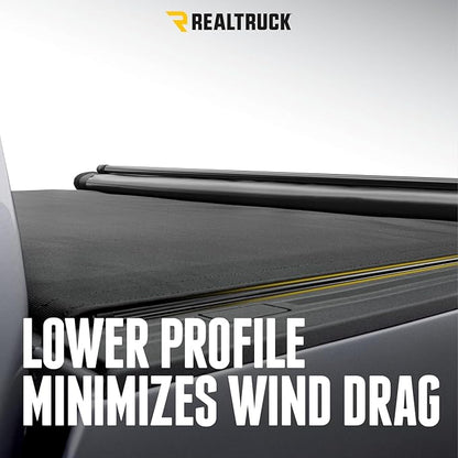 RealTruck TruXedo Pro X15 Soft Roll Up Truck Bed Tonneau Cover | 1445901 | Fits 2009-2018, 2019-2020 Classic Dodge Ram 1500 5' 7" Bed (67.4")