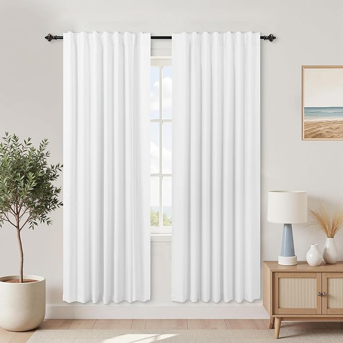 KOUFALL 78 Inch Room Divider Curtains