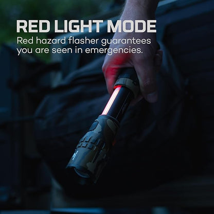 NEBO SLYDE King 2K Flashlight | 2000 Lumens, 7 Light Modes, Rechargeable COB Work Light & LED Flashlight, Magnetic Base, Waterproof, Great for Camping & Hunting, Includes USB-C Charging Cable