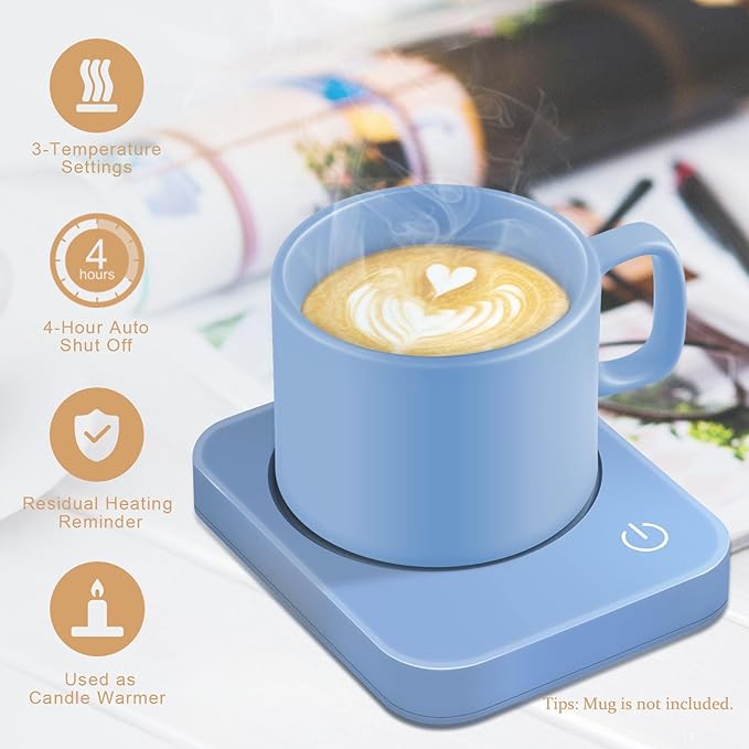 VOBAGA Coffee Mug Warmer for Desk