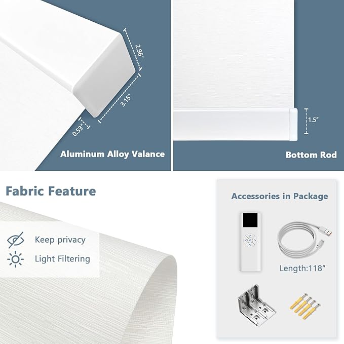 COOLWINDS Motorized Blinds