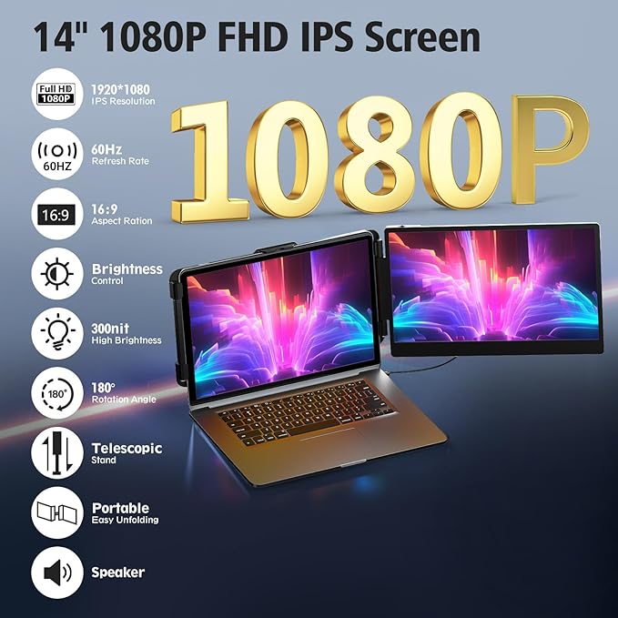 Laptop Screen Extender Monitor