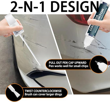 Nordic Forest Pearl(G-553P) Touch Up Paint Compatible with Honda, Car Paint Pen Scratch Repair Two-In-One Touch Up Paint, Premium Car Scratch Remover for Deep Scratches