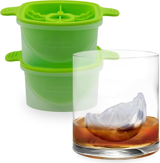 Tovolo Lime Wedge Ice Mold 2 Pack Fun Cocktail Ice Molds