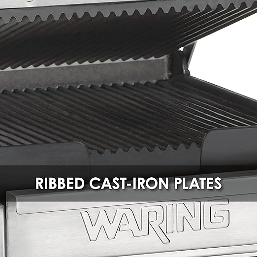 Waring Commercial WPG150 Compact Italian-Style Panini Grill