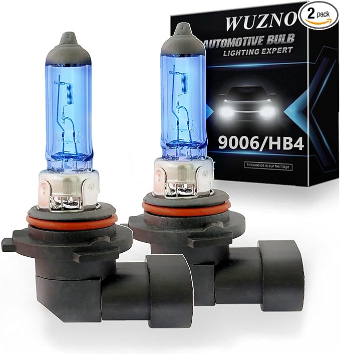 9006 Halogen Headlight Bulb Fog light 12V 51W HB4 White 5000k Light Bulbs Headlamp Super Bright