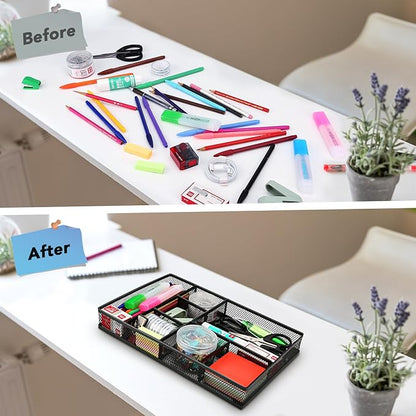 shenee Desk Drawer Organizer Tray, Drawer Organizer