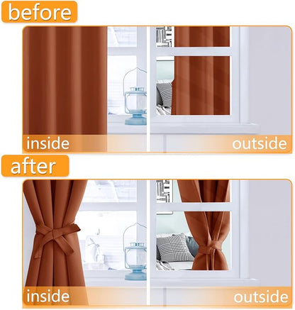 Hiasan Fall Grommet Blackout Curtains