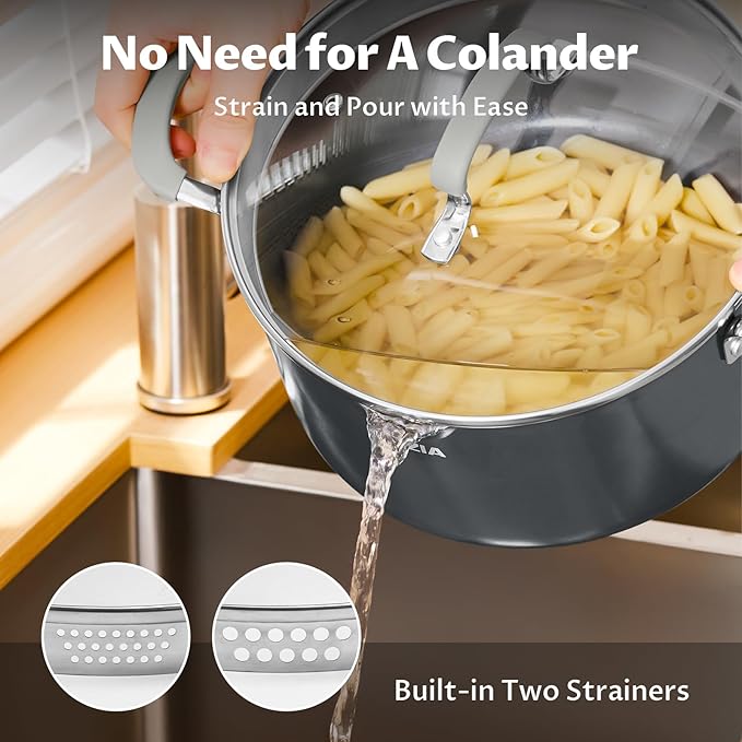 6 Quart Nonstick Stock Pot