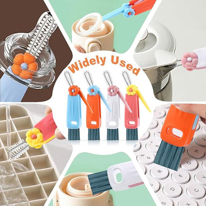 3 in 1 Cup Lid Cleaning Brush, Gap Cleaner Brushs