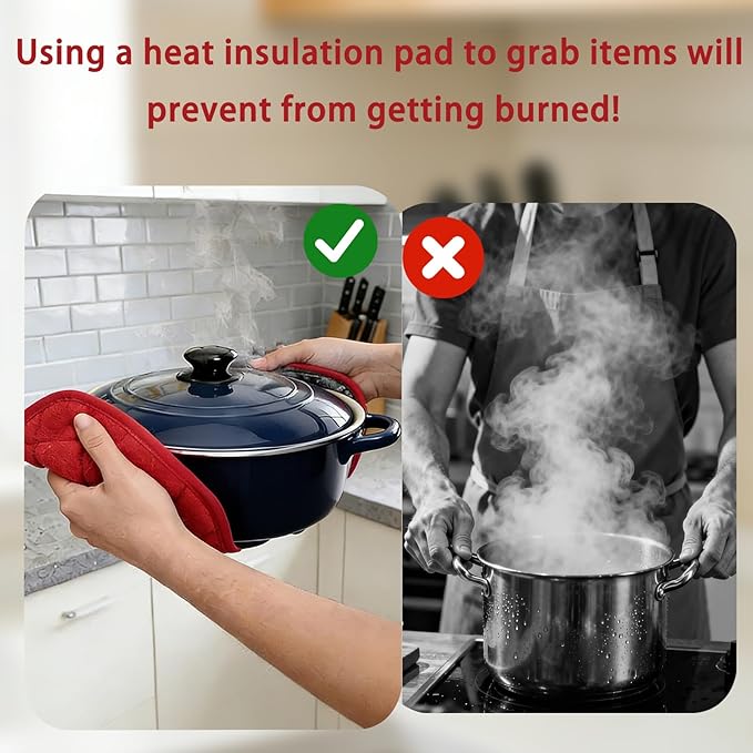 4 Pack Pot Holders for Kitchen Clearance Oven Potholders Sets for Kitchens Hot