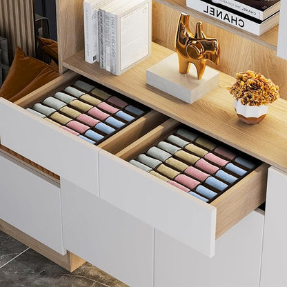 Joyoldelf Sock Organizer Drawer Organizer