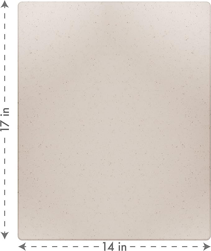 Dexas Superboard Reversible Pastry Board, 14 x 17 Inches, Oatmeal Granite Color