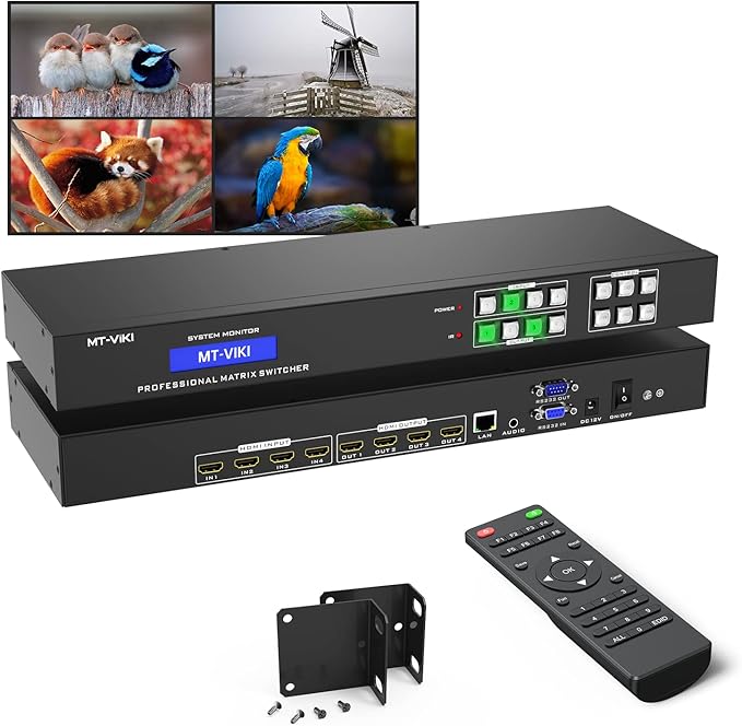 MT-VIKI 4K HDMI Matrix Switch 4x4