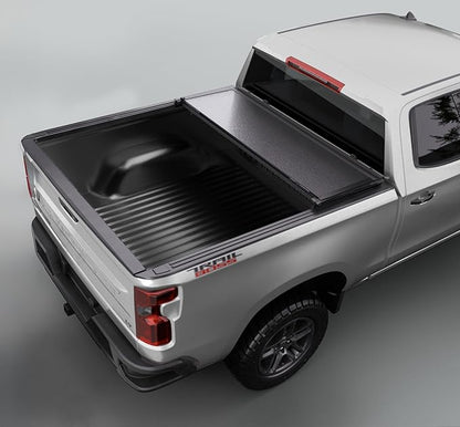 Toptiny Low Profile Hard Folding Truck Bed Tonneau Cover Fits 2019-2026 Chevy/GMC Silverado/Sierra 1500 6'7" Bed (79.4")
