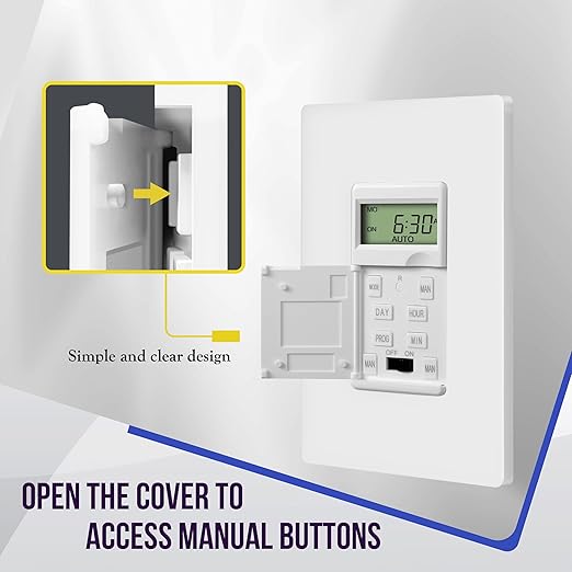 ENERLITES Programmable Digital Timer Switch