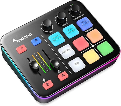 MAONO Gaming Audio Mixer, Audio Interface