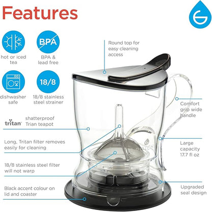 GROSCHE Aberdeen Tea Infuser Teapot & Smart Tea Maker