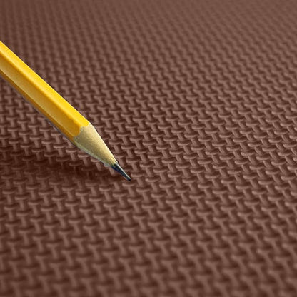 Flooring Inc's 1/2" Soft Non-Toxic Baby Play Mat, Toddler Playmat, Colorful Puzzle PlayMat, Floor Mats for Kids & Babies, EVA Foam Interlocking Tiles for Nursery & Playroom | Brown, 12 Tiles, 48 Sq/Ft