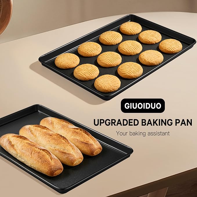 2-Pack Commercial & Home Baking Sheet Pans