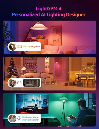 Lepro BR2 AI LED Smart Bulbs