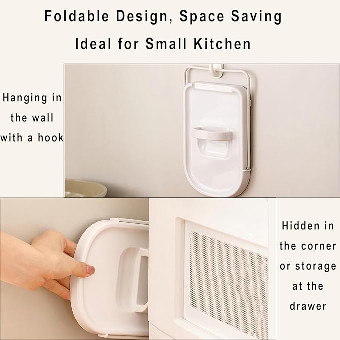 Foldable Pot Lid Holder & Spoon Rest
