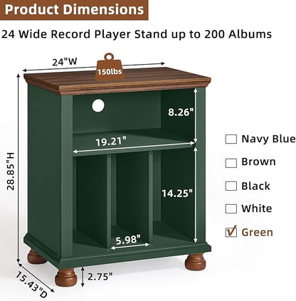 Joaxswe Record Player Stand