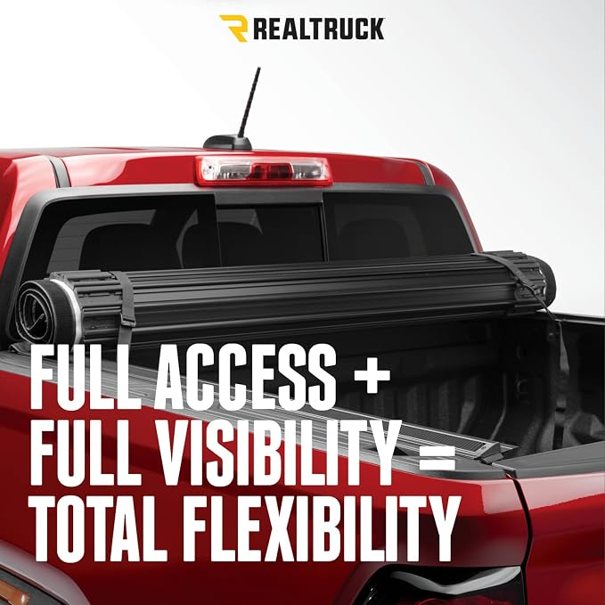 RealTruck TruXedo Sentry Hard Rolling Truck Bed Tonneau Cover | 1585901 | Fits 2019 - 2024 Dodge Ram 1500, Does Not Fit w/ Multi-Function (Split) Tailgate 5' 7" Bed (67.4")
