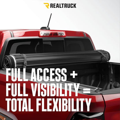 RealTruck TruXedo Sentry Hard Rolling Truck Bed Tonneau Cover | 1585901 | Fits 2019 - 2024 Dodge Ram 1500, Does Not Fit w/ Multi-Function (Split) Tailgate 5' 7" Bed (67.4")