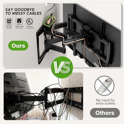 Full Motion TV Wall Mount Bracket