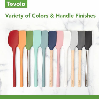 Tovolo Flex Core 5 Piece Silicone Spatula Set Heat Resistant All Silicone
