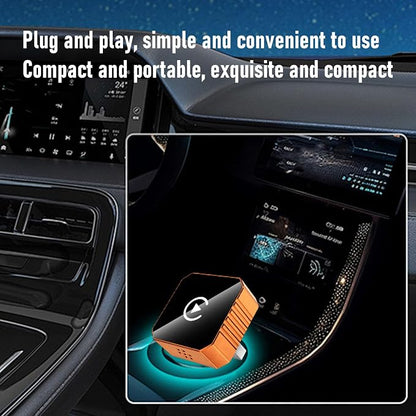 VBESTLIFE Mini Wireless for Adapter, 2.4/5Ghz Wireless for & for Android Auto, Plug and Play, Fast Auto Reconnect Stable Control Zero Delay (Color Pattern)