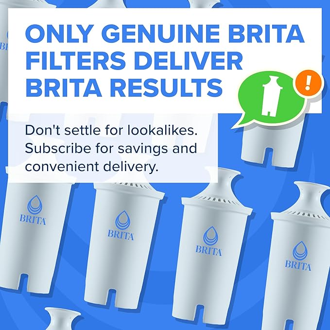 Brita Plus Water Filter, High-Density Replacement Filter