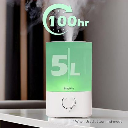 BlueHills Premium 5000 ML XL Essential Oil Diffuser Humidifier Large Room Huge