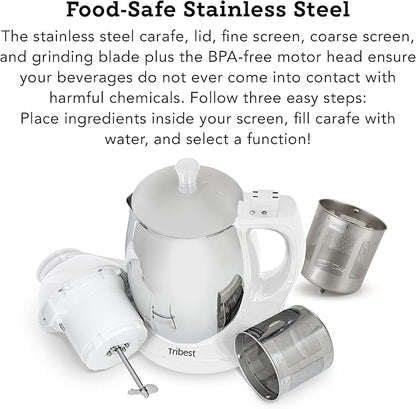 Tribest SB-132 Soyabella Automatic Soy and Other Plant-Based Milk Maker