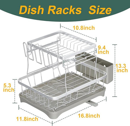 LIYI Dish Drying Rack, Large Dish Rack