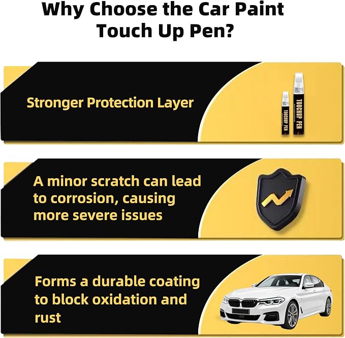 Midnight Black Metallic(218) Car Paint Touch Up Pen Compatible with Toyota,2-In-1 Color Accurate Touch Up Car Scratch Repair Paint Match Toyota Series Automotive Scratch Remover for Nicks&Chips Repair
