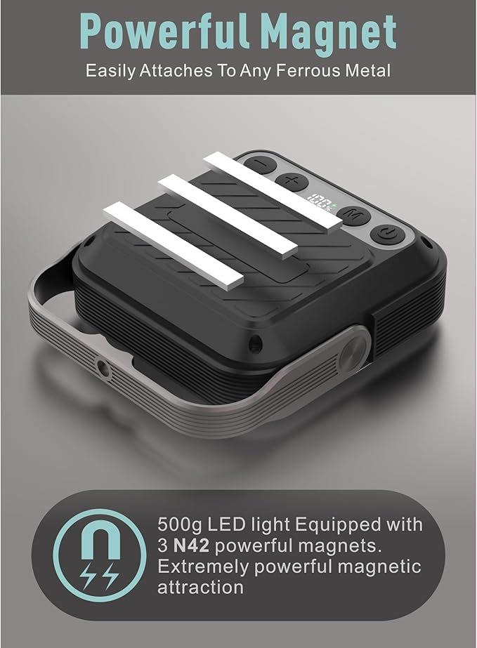 20000mAh Rechargeable LED Camping Lantern - 1600LM, QC3.0 22.5W, 4 - Color Switch, IPX5 Waterproof - Perfect for Camping, Hiking & Emergency Situations(Black)