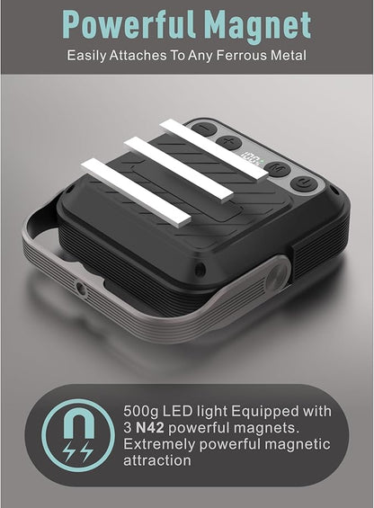 20000mAh Rechargeable LED Camping Lantern - 1600LM, QC3.0 22.5W, 4 - Color Switch, IPX5 Waterproof - Perfect for Camping, Hiking & Emergency Situations(Black)