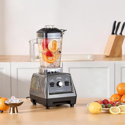 VEVOR Blender for Smoothies, 61 oz 1400W, Professional Blender