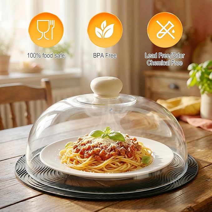 Glass Microwave Splatter Cover