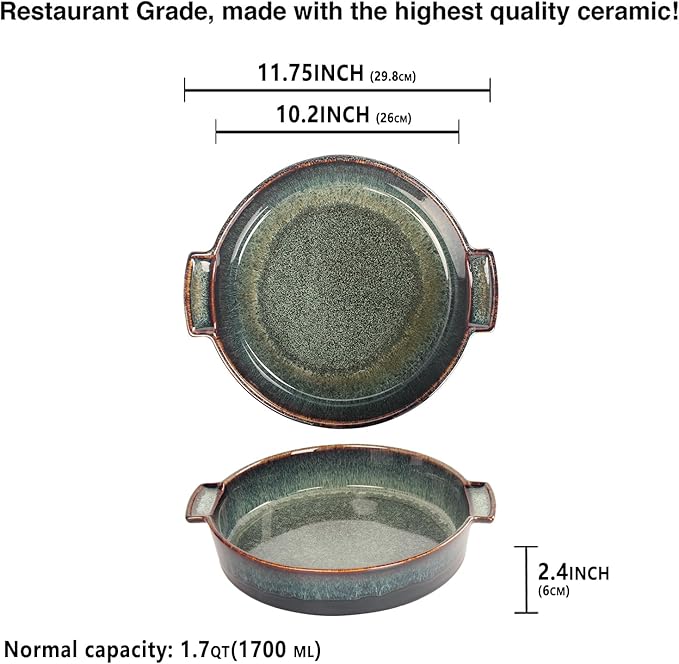 Ceramic Casserole Baking Dish