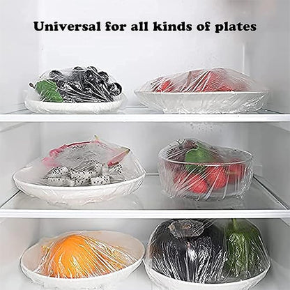 Fresh Keeping Bags, Plastic Sealing Bags Food Cover, Universal Kitchen Wrap