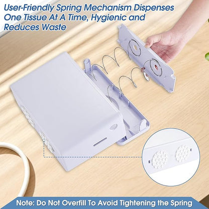Paper Towel Dispenser Countertop, Large Capacity 200 Sheets, Non-Slip Base
