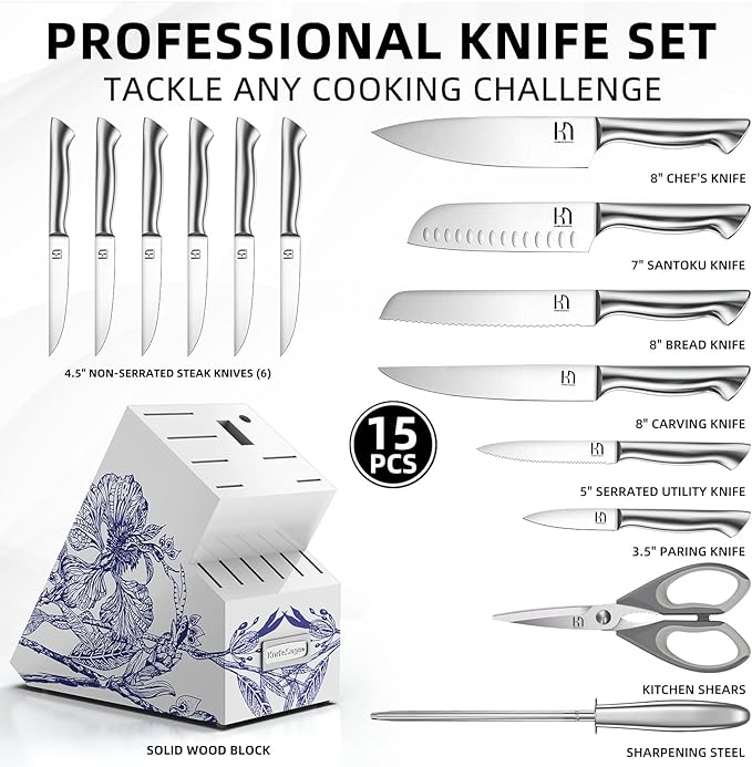 KnifeSaga Kitchen Knife Set