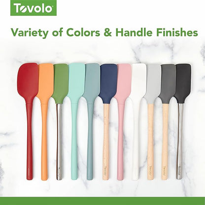 Tovolo Flex Core 5 Piece Silicone Spatula Set Heat Resistant All Silicone